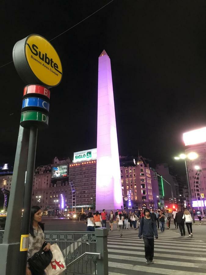Apartament Dpto. Av. Corrientes Al 700-Centro Buenos Aires Zewnętrze zdjęcie
